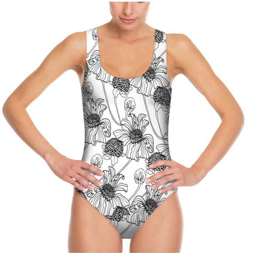 Cadocado Women's Pee One Piece Swimsuit Tummy Control Long Torso Bathing  Suit,Burgundy,US 8…: Buy Online at Best Price in UAE 