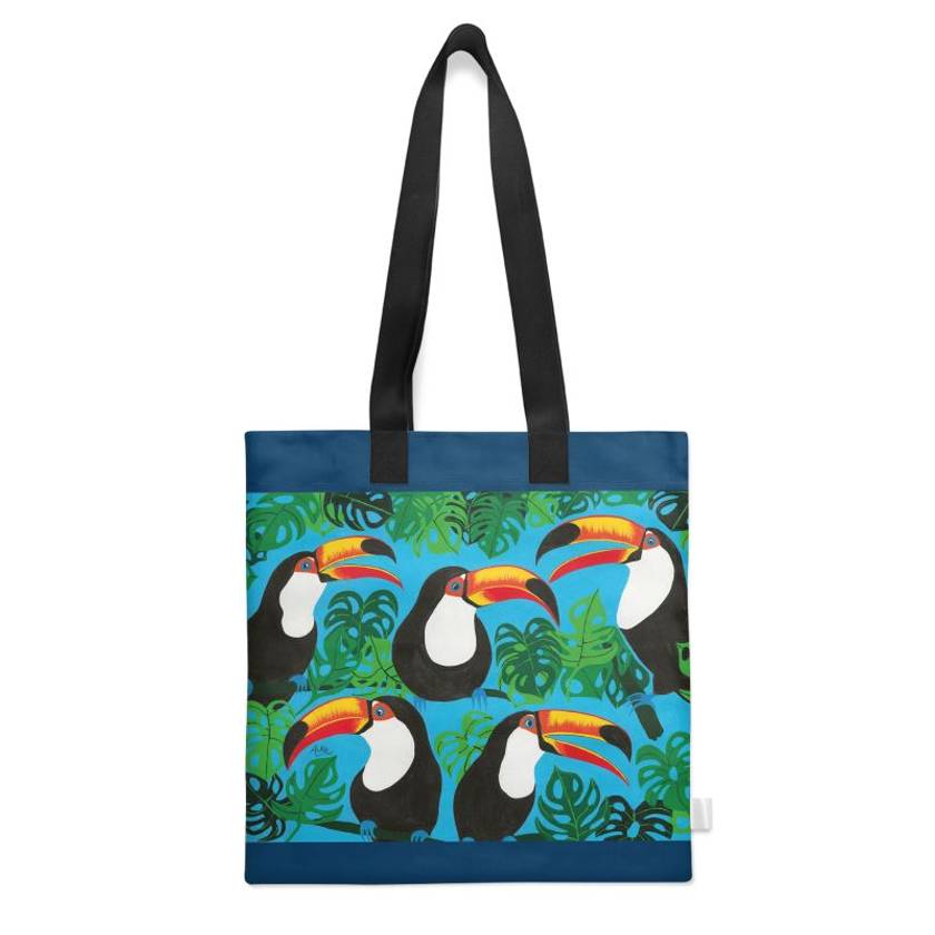 Fern Organic Cotton Tote Bag, Reusable Bag, Eco Friendly Bag, Shopping Bag  -  Canada