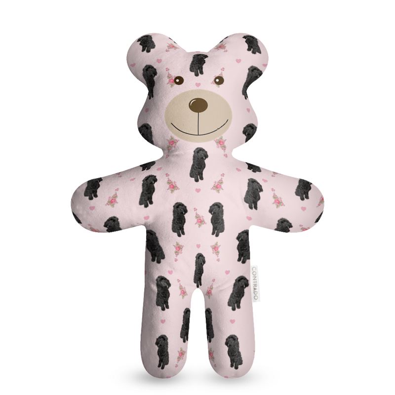 black cockapoo teddy bear