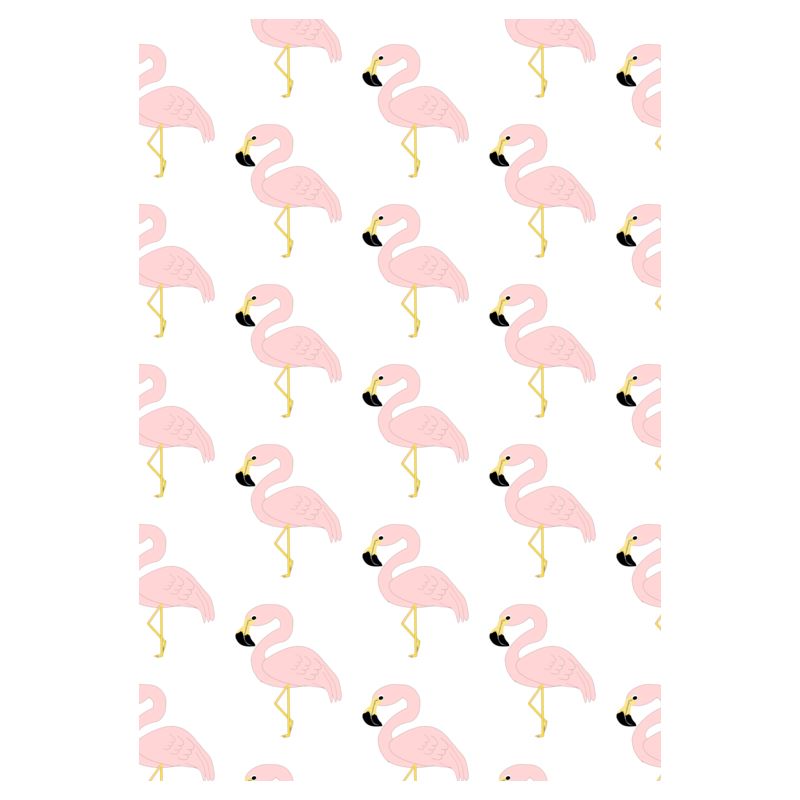 pink flamingo dressing gown
