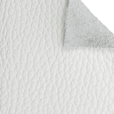 Soft White Nappa Bubble Texture 1.6mm