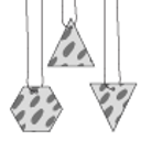 Geometrische Hangers