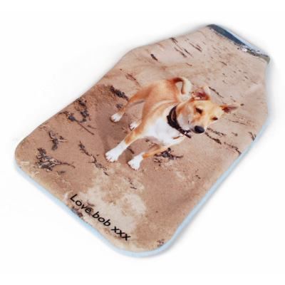 photo hot water bottles covers