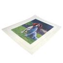 Tapisserie selber gestickt mit Hundefoto