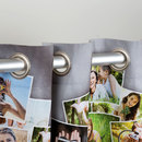 personalised photo curtains