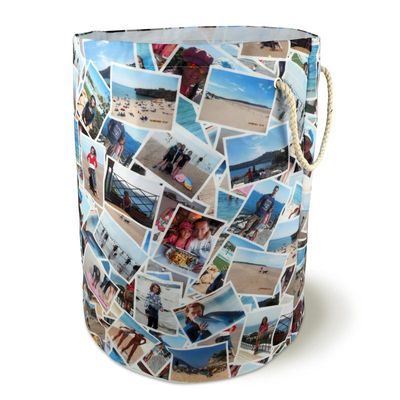 Designa din egen tvättkorg med fotocollage