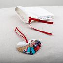 Heart Shaped Personalised ornament