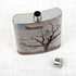 Hip flask personalised design with text