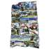 photo collage beach towel