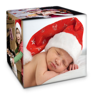 Cubo de fotos para regalo