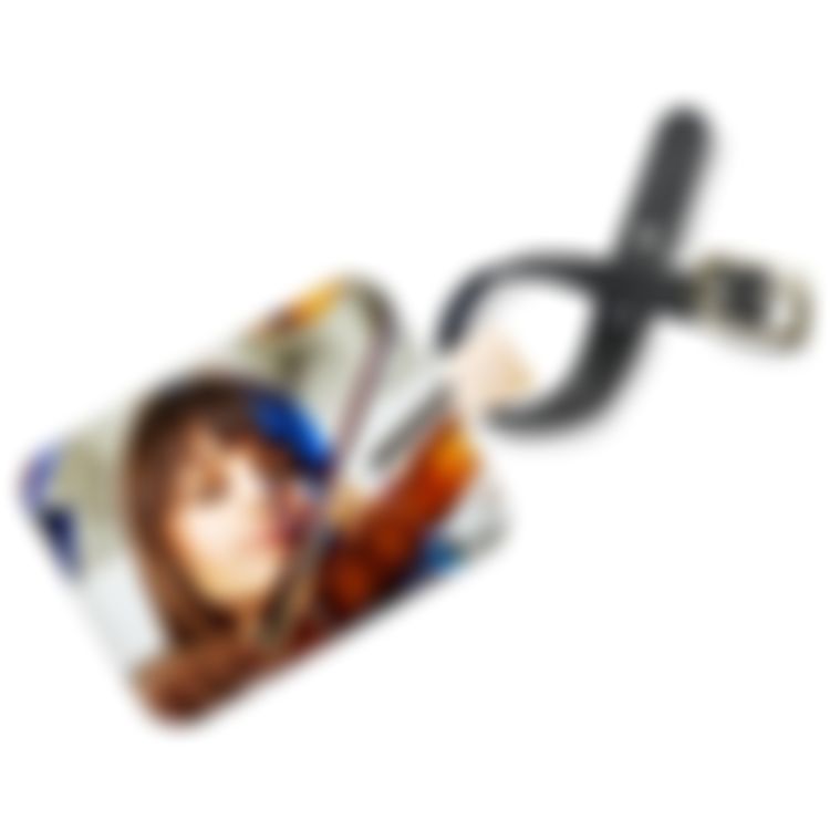 Etichette Bagagli Personalizzate In Pelle PU - Tag Identificativi 8x8cm Per Viaggi - Foto 6
