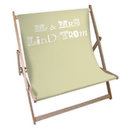 personalised Double Deckchair