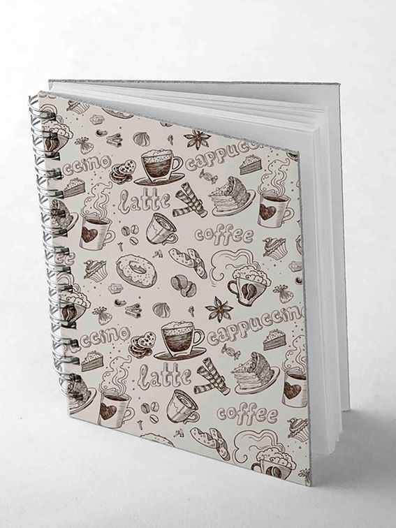 spiral bound notebook