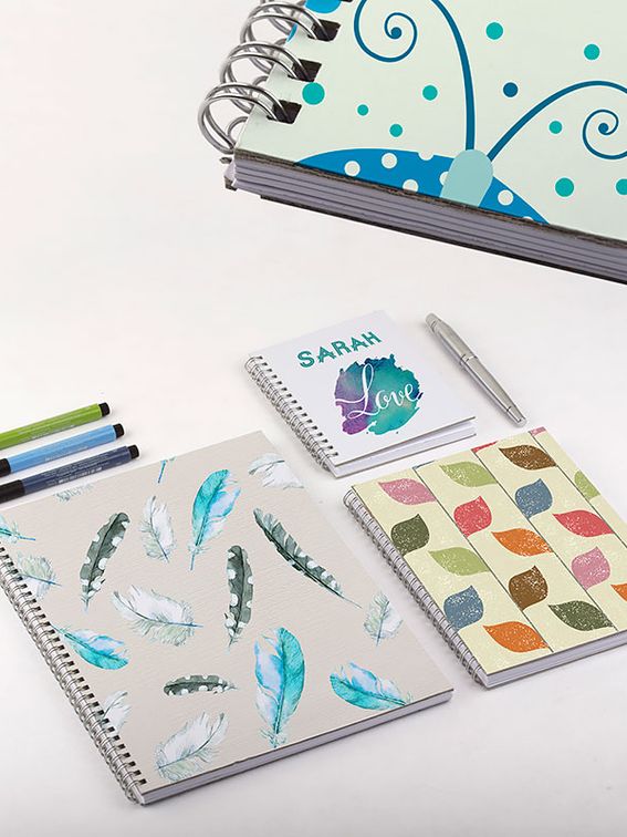 スパイラルノート オリジナル印刷