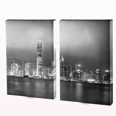 Tavlor i två delar med eget motiv