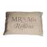 Wedding text pillow case