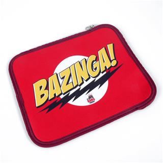 iPad Tasche bedrucken lustiges Motiv Bazinga