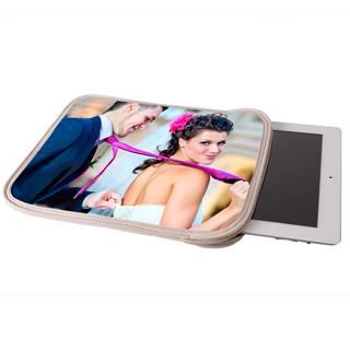 iPad Tasche selbst gestalten Hochzeitsfoto