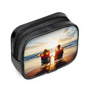 personalized pouch in black