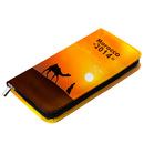 personalise leather purse with design