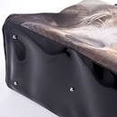 metal stud feet to protect the under carriage