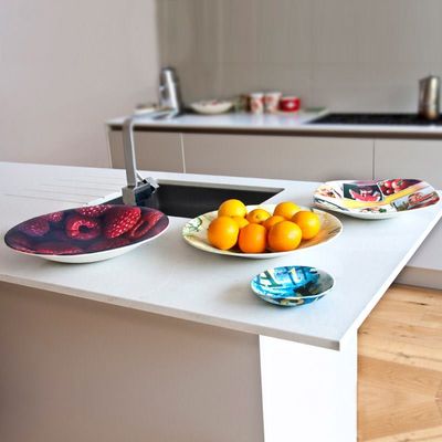 Plat et bol personnalisé pour la cuisine