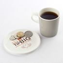 Soucoupe pour tasse dans café