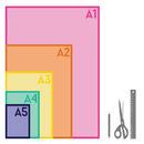 tamaños de muestras de tejido impresas