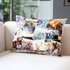photo collage cushion printed with your designs