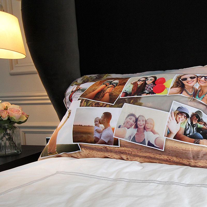 collage pillow case