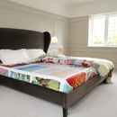 custom printed bed sheet