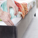 elasticated custom fitted bed sheets