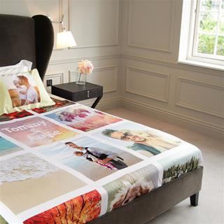 Custom Bed Sheets Collage