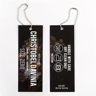 printed card swing tag double sided
