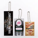 hängeetiketten mit logo