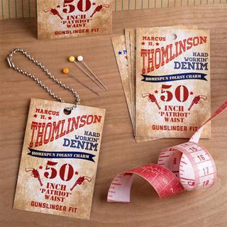 designer swing tag for clothes