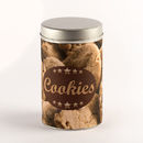 personalised dog treat tin