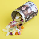 プリント　コーヒー缶