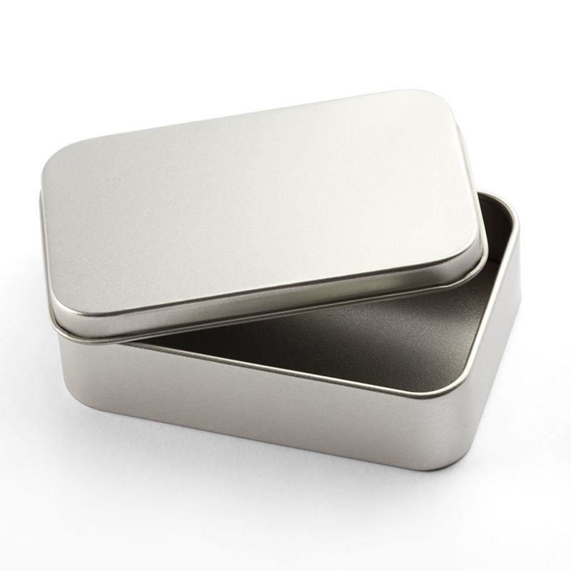 Silver Tins- No Lid Imprint - 1.5oz. Personalized M&M'S®