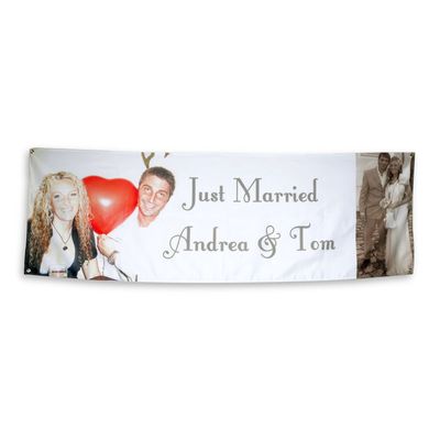 Custom party banner