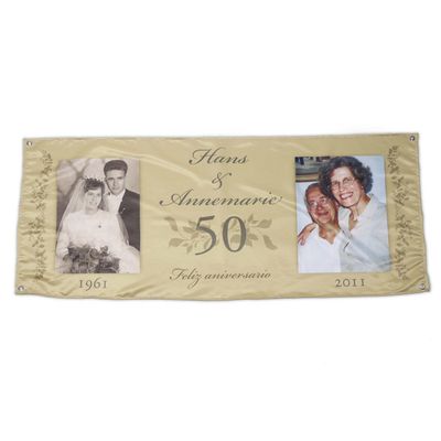 Banderole anniversaire de mariage
