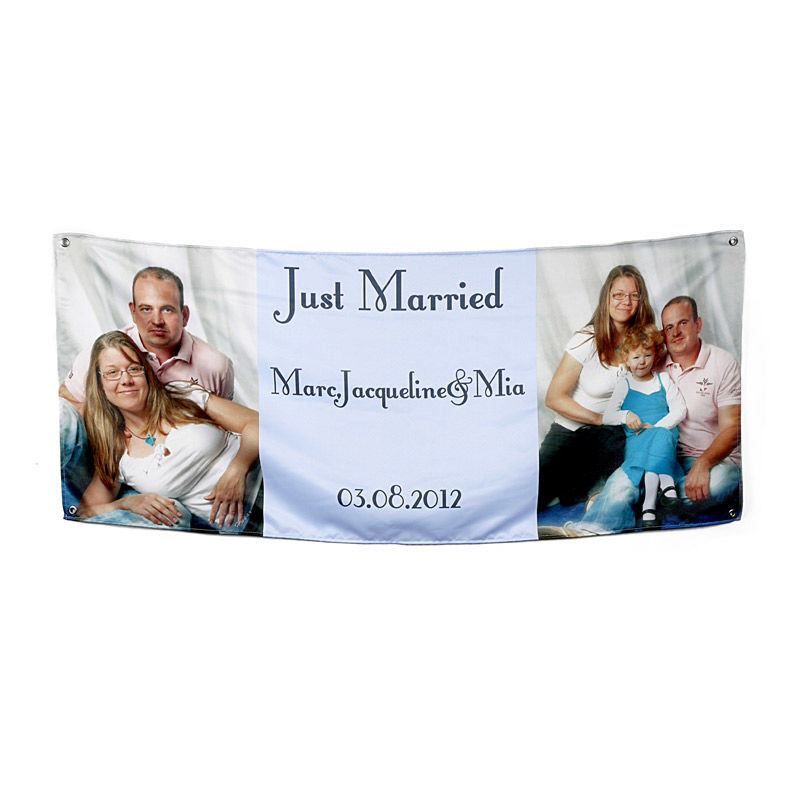 personalised photo banner