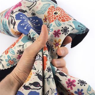 printed wetsuit material neoprene colour print