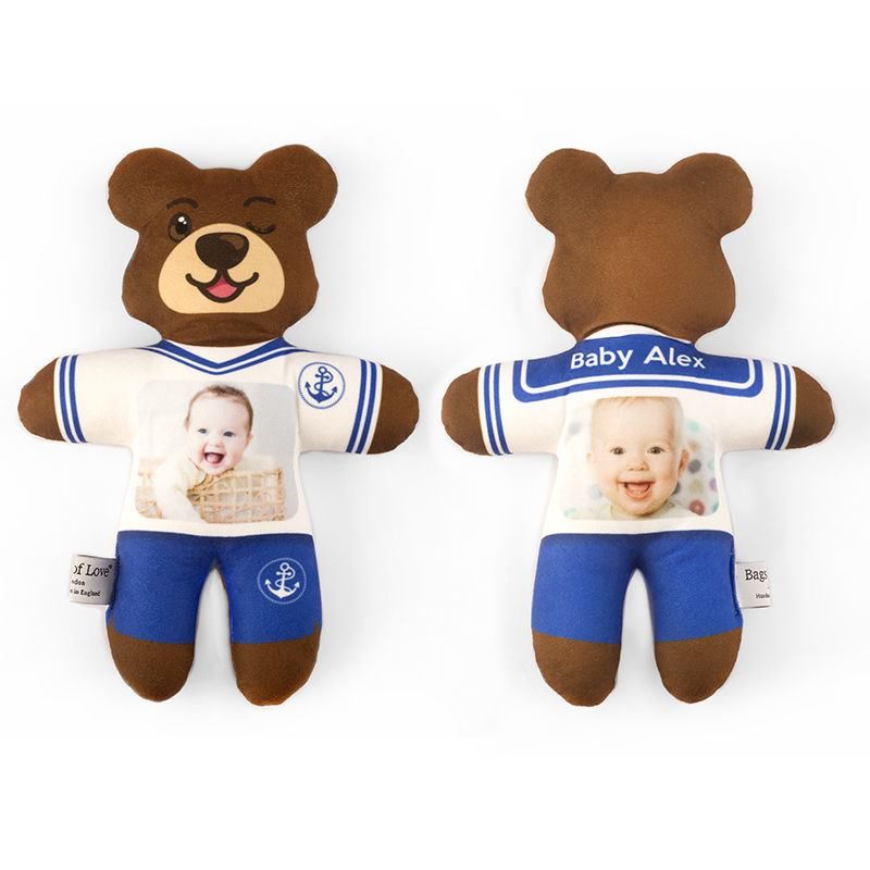 Personalized Teddy Bear With Picture Custom Teddy Bear Personalized Teddy Bear With Picture Custom Teddy Bear