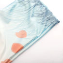 Close up of personalised bridal party robes