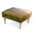 Custom made footstool with photos