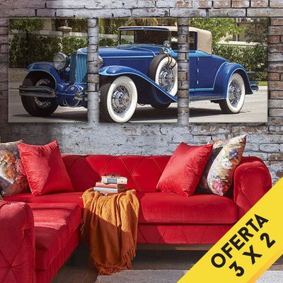 Lienzo triptico personalizado con foto