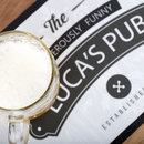 Impression sur tapis de bar pour restaurant