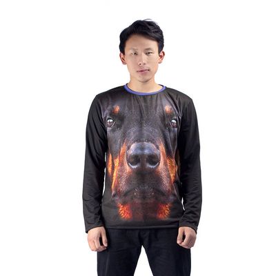 dog photo long t-shirts