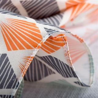 custom printed silk hemming option